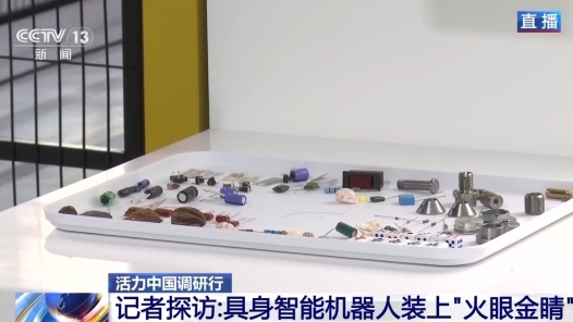 活力中国调研行丨精度可达0.2微米 总台记者探访：为机器人打造“火眼金睛”