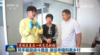 党旗在基层一线高高飘扬｜筑牢基层战斗堡垒 建设幸福和美乡村