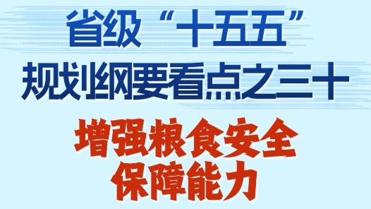 新华社权威速览｜省级“十五五”规划纲要看点之三十