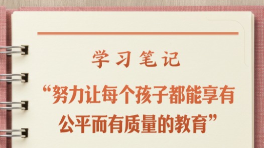 学习笔记｜“努力让每个孩子都能享有公平而有质量的教育”