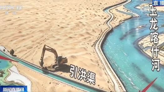 “碧水+黄沙”相依景色独特又壮观 新疆和田翡翠湖迎来暑期旅游热潮
