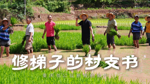 修梯子的村支书