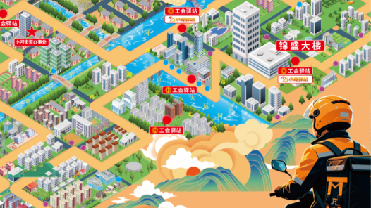 精准对接骑手需求、探索融入城市基层治理新路径 浙江省杭州市拱墅区这样做