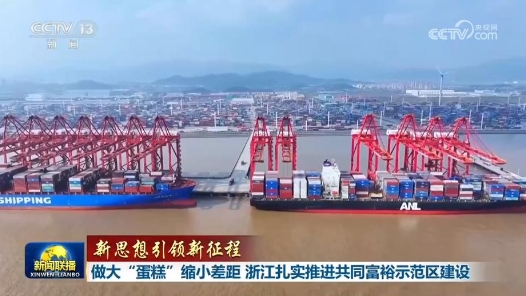 新思想引领新征程｜做大“蛋糕”缩小差距 浙江扎实推进共同富裕示范区建设