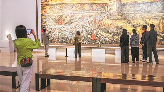 丹青绘就壮丽史诗——长征主题美术展展出
