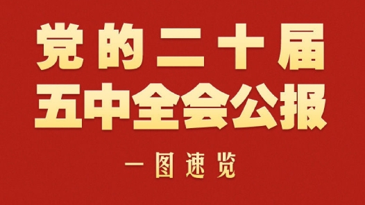党的二十届五中全会公报一图速览